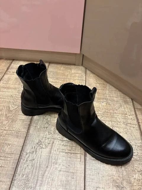 Ботинки Vikonty из натуральной кожи размер 37 - Обувь в Люберцы