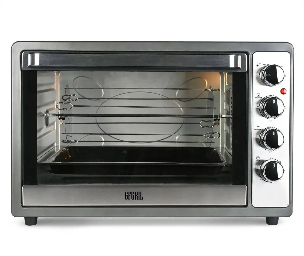 Многофункциональная мини-печь электрическая GFGRIL GFO-62 - Барахолка в Люберцы
