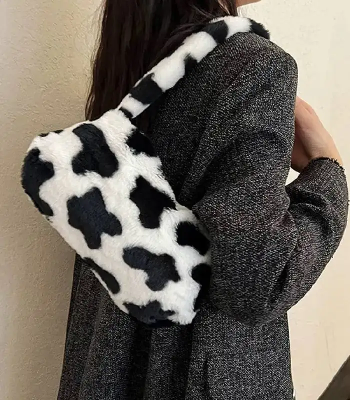 Женская плюшевая сумка - Сумки (Барахолка) в Люберцы