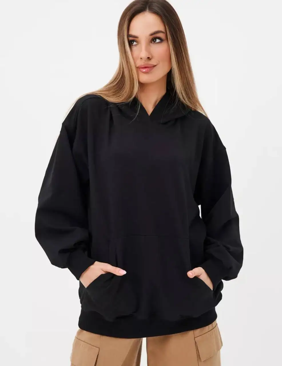 Худи оверсайз S-XL - Одежда в Люберцы