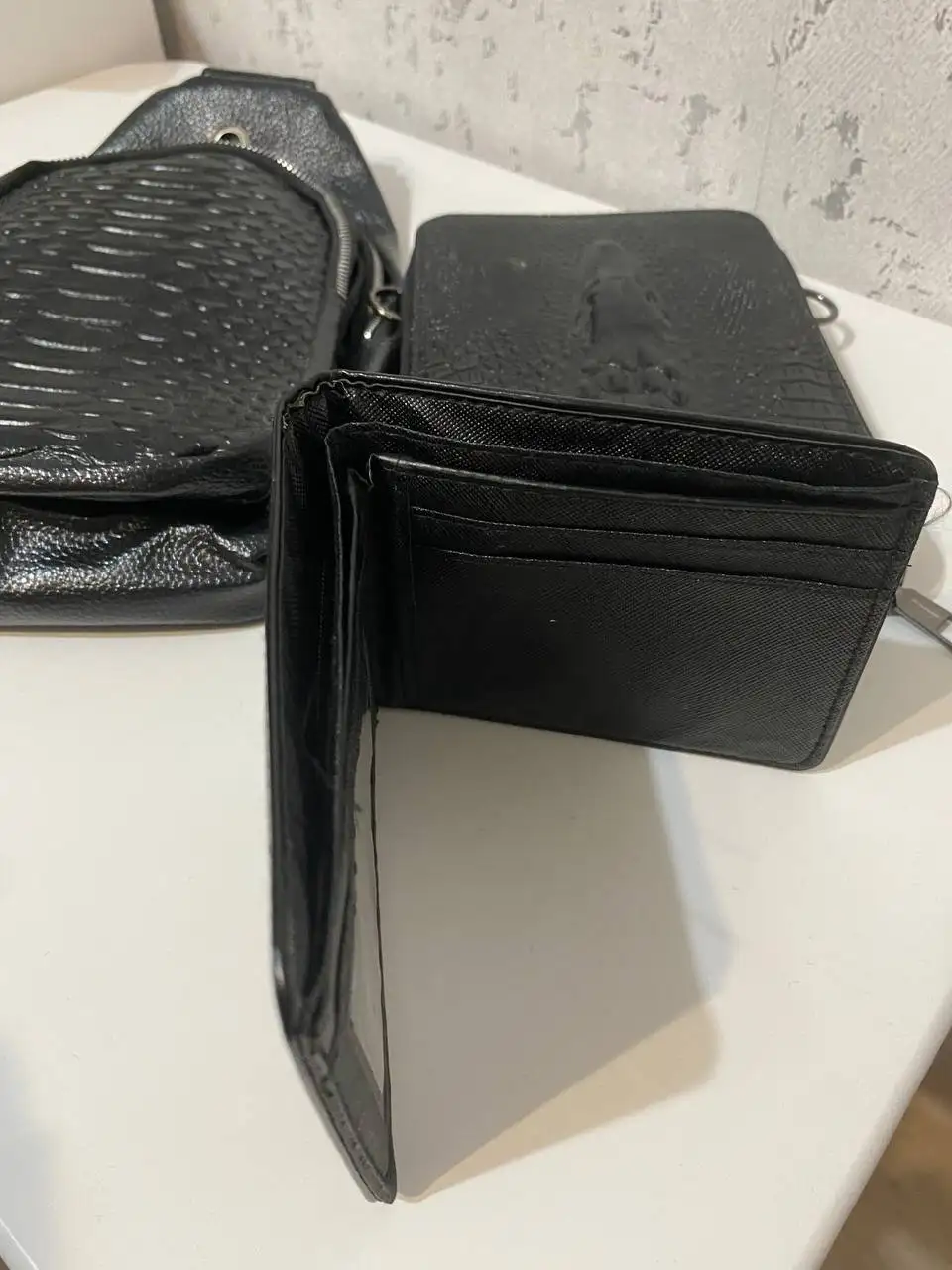 Сумка через плечо с двумя кошельками - Барахолка в Люберцы