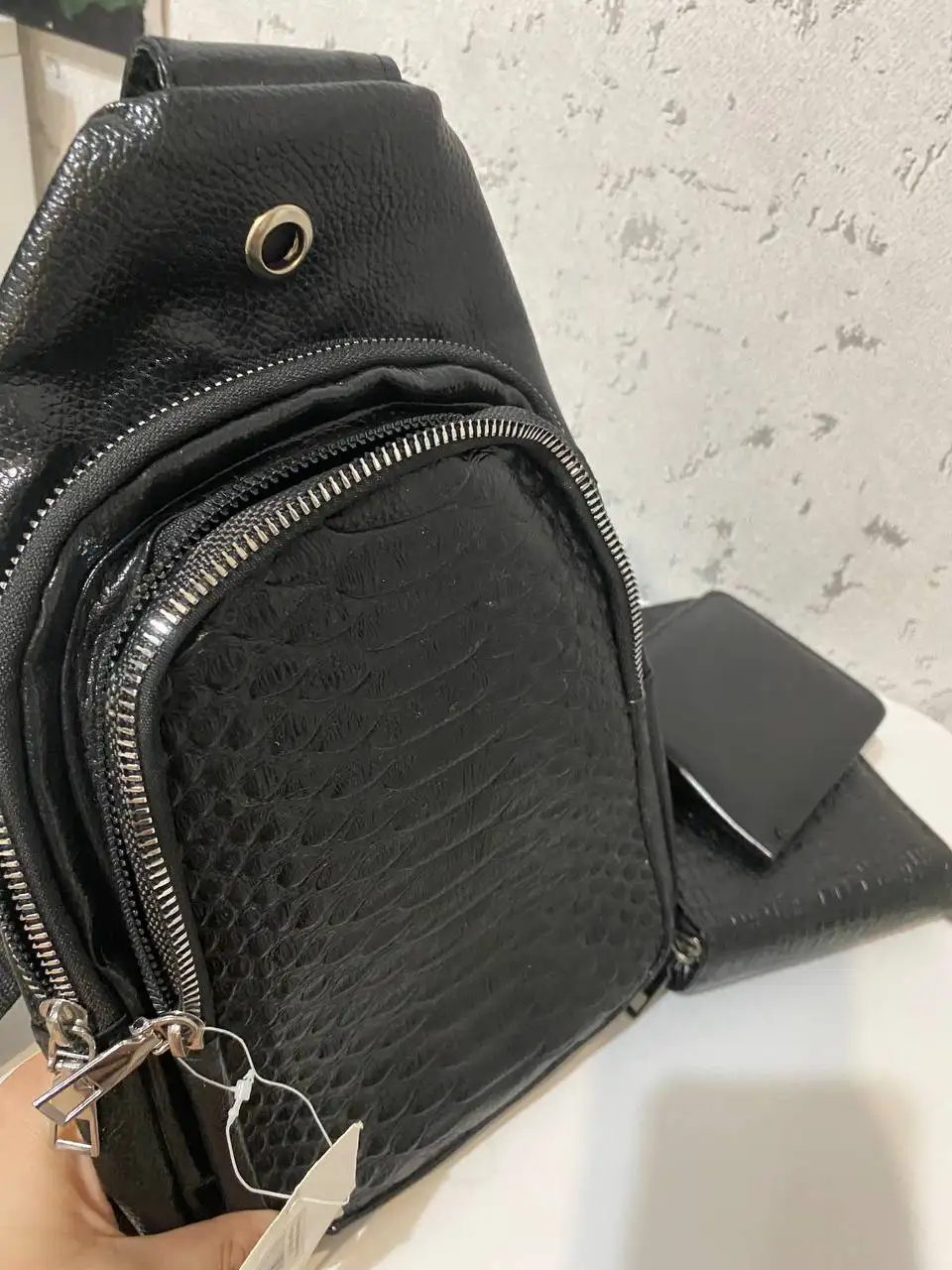 Сумка через плечо с двумя кошельками - Барахолка в Люберцы