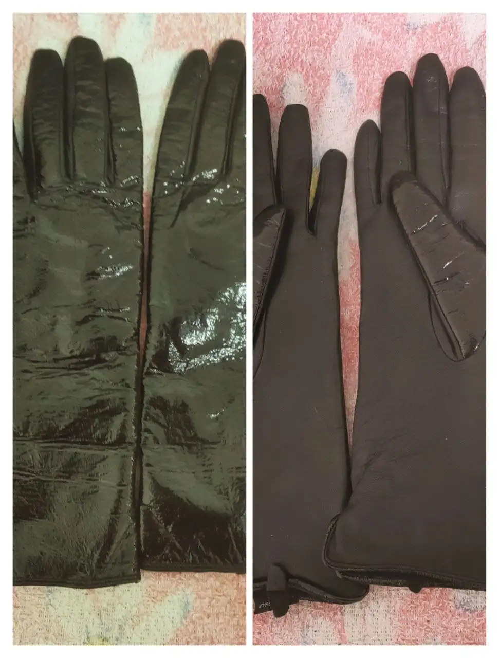 Женские удлинённые перчатки Gantt из натуральной кожи - Аксессуары (Одежда) в Люберцы