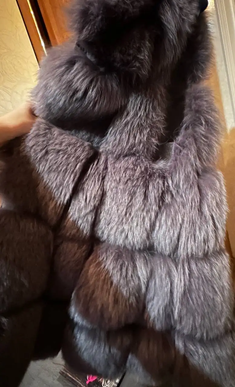 Песцовая безрукавка в отличном состоянии - Верхняя одежда (Одежда) в Люберцы