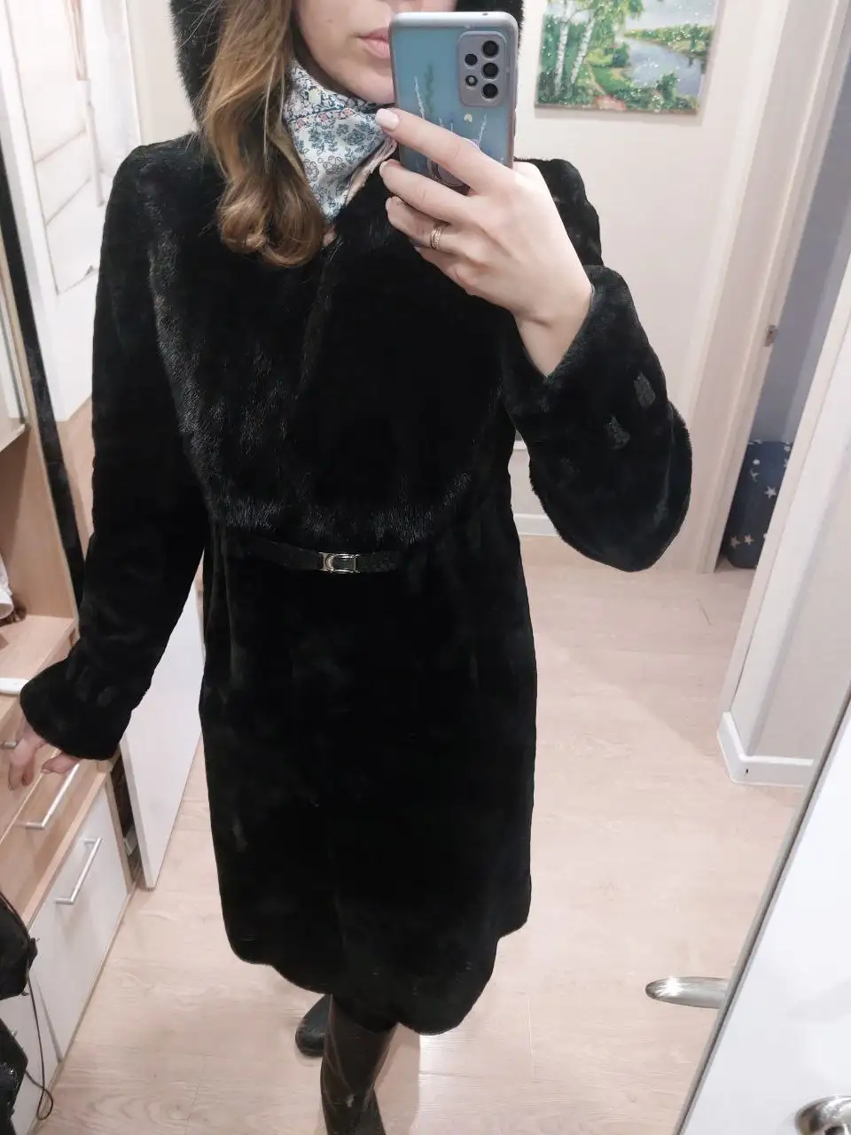 Продам шубу мутон+норка 44-46 размер - Верхняя одежда (Одежда) в Некрасовка
