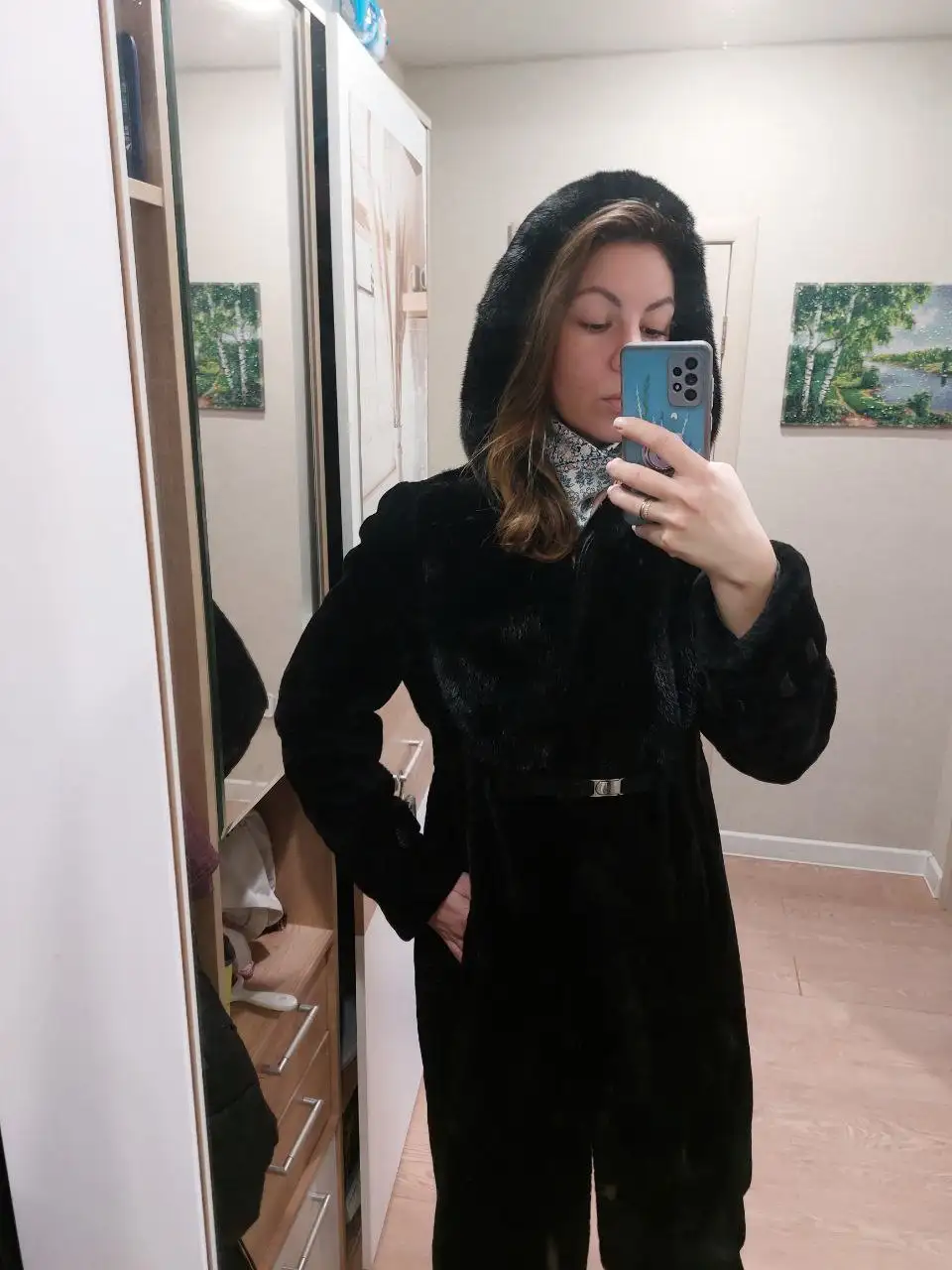 Продам шубу мутон+норка 44-46 размер - Верхняя одежда (Одежда) в Некрасовка