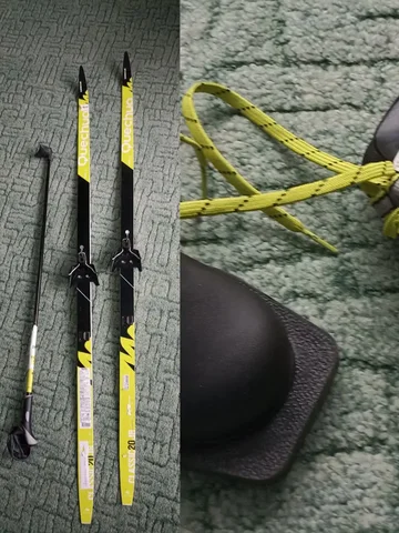 Лыжи с палками и ботинками - Спорт и фитнес в Некрасовка, Люберцы