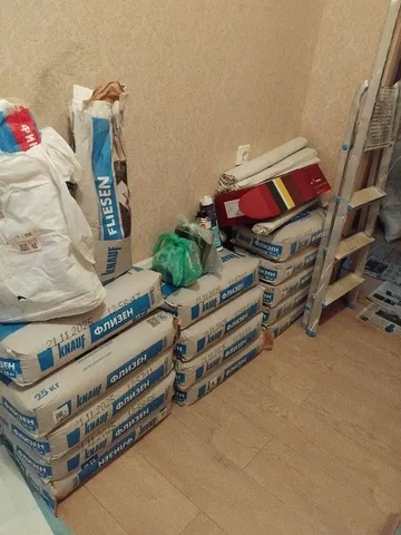 Продажа клея для плитки по 25 кг мешок - Растения и сад в Люберцы