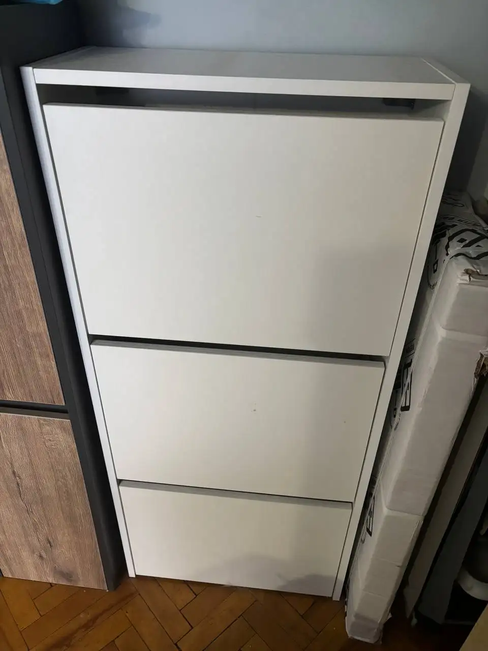 Продам обувницу белую в сборе - Мебель (Барахолка) в Люберцы