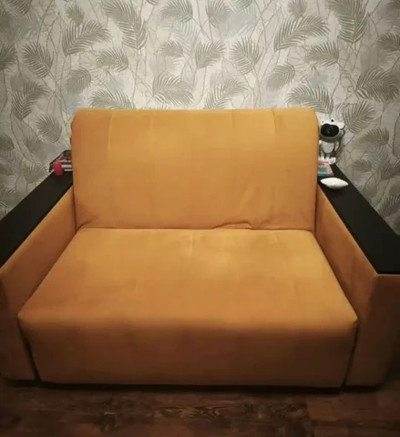 Диван прямой раскладной размер 120*202 - Дом и интерьер в Люберцы