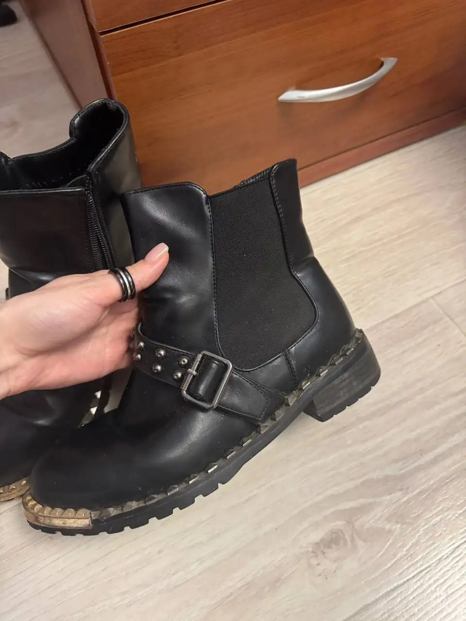 Женские зимние ботинки 36 размер - Обувь (Одежда) в Некрасовка