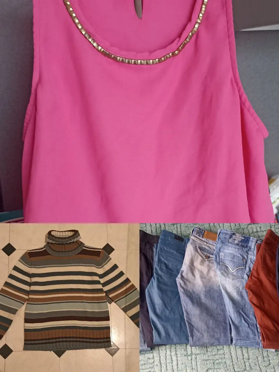 Пакет вещей на р 44 за коробку конфет - Женская одежда (Одежда) в Люберцы