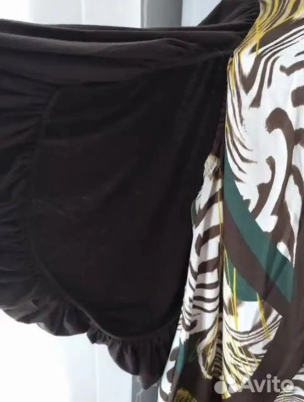 Платье шелковое с трикотажным рукавом-накидкой - Платья (Одежда) в Люберцы