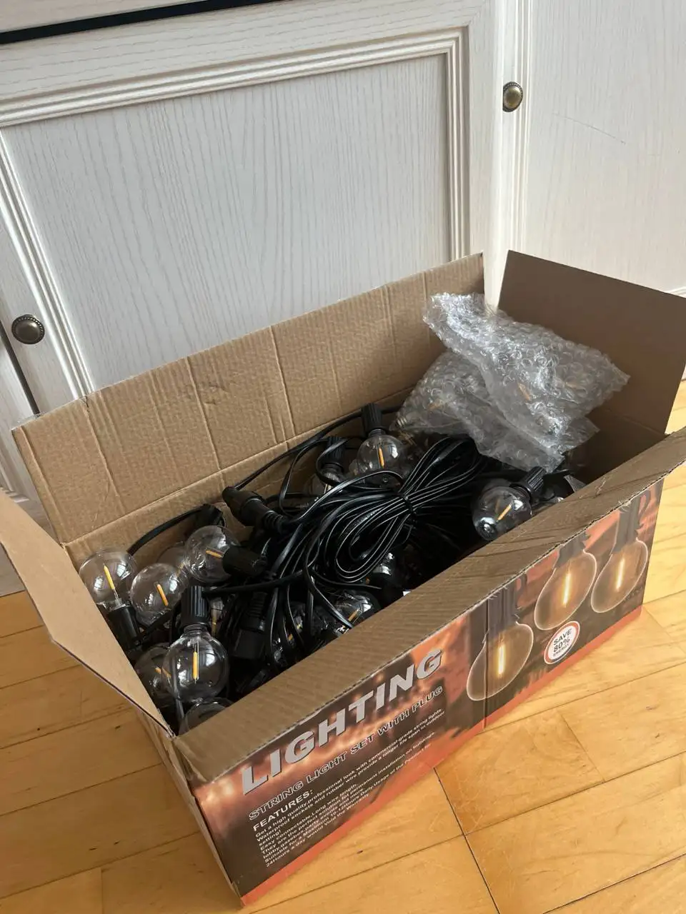 Уличная электрогирлянда 30м, 100 лампочек - Сад и огород (Для дома и дачи) в Люберцы