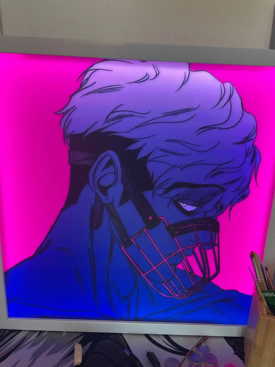 Картина с подсветкой с регулировкой через Bluetooth - Барахолка в Люберцы