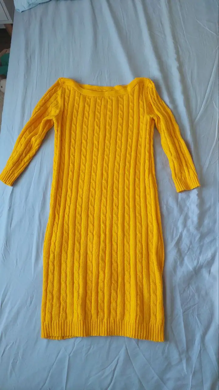 Вязанное платье размер 42 - Платья (Одежда) в Люберцы