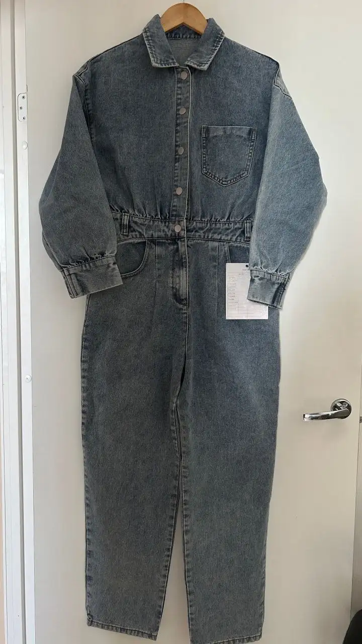 Джинсовый комбинезон женский размер 46 новый - Верхняя одежда (Одежда) в Люберцы