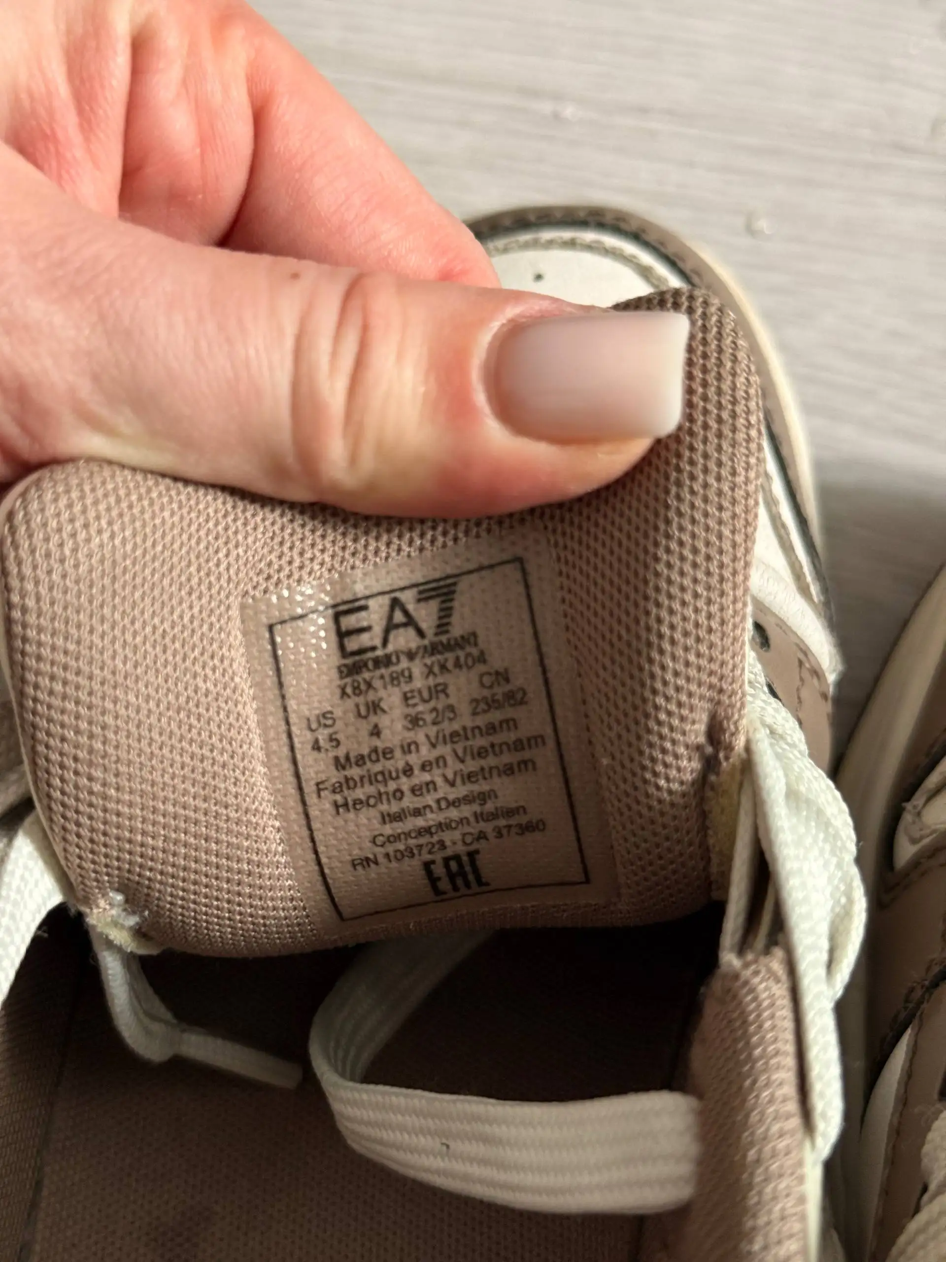 Кеды Emporio Armani оригинал - Обувь (Одежда) в Некрасовка