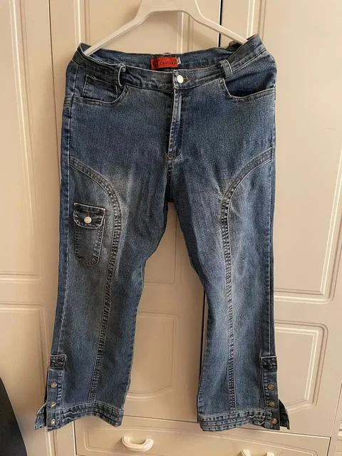 Джинсы укорочённые - Джинсы в Некрасовка