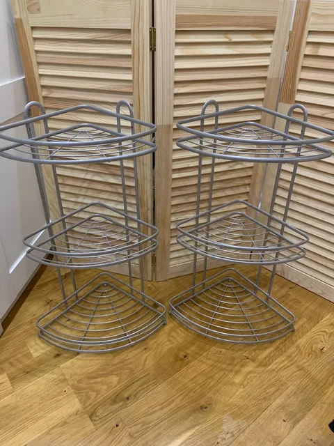 Угловые полки для шампуней в ванну или на дачу - Мебель для ванной в Люберцы