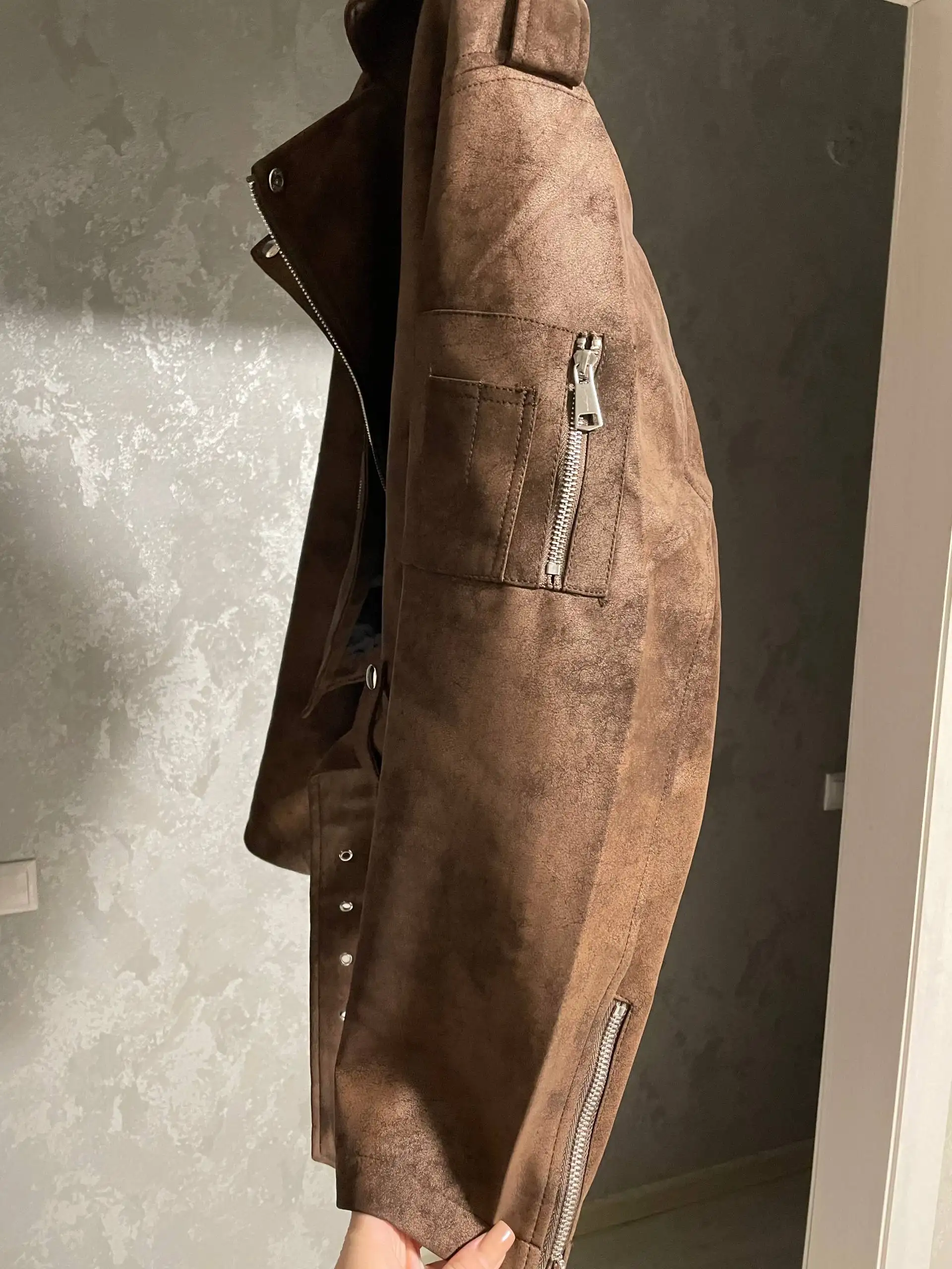 Косуха экокожа не подошла по размеру - Верхняя одежда (Одежда) в Люберцы