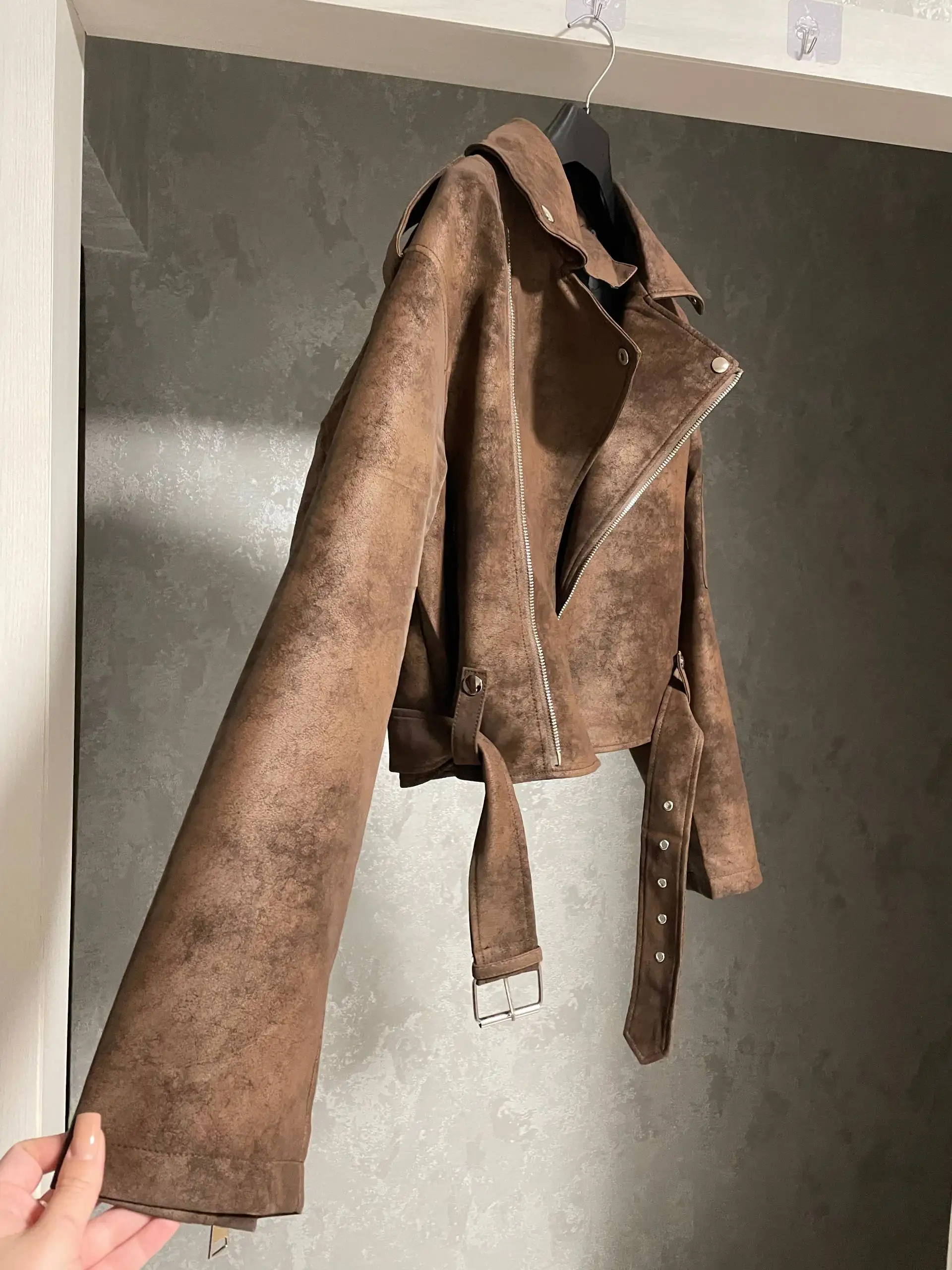 Косуха экокожа не подошла по размеру - Верхняя одежда (Одежда) в Люберцы