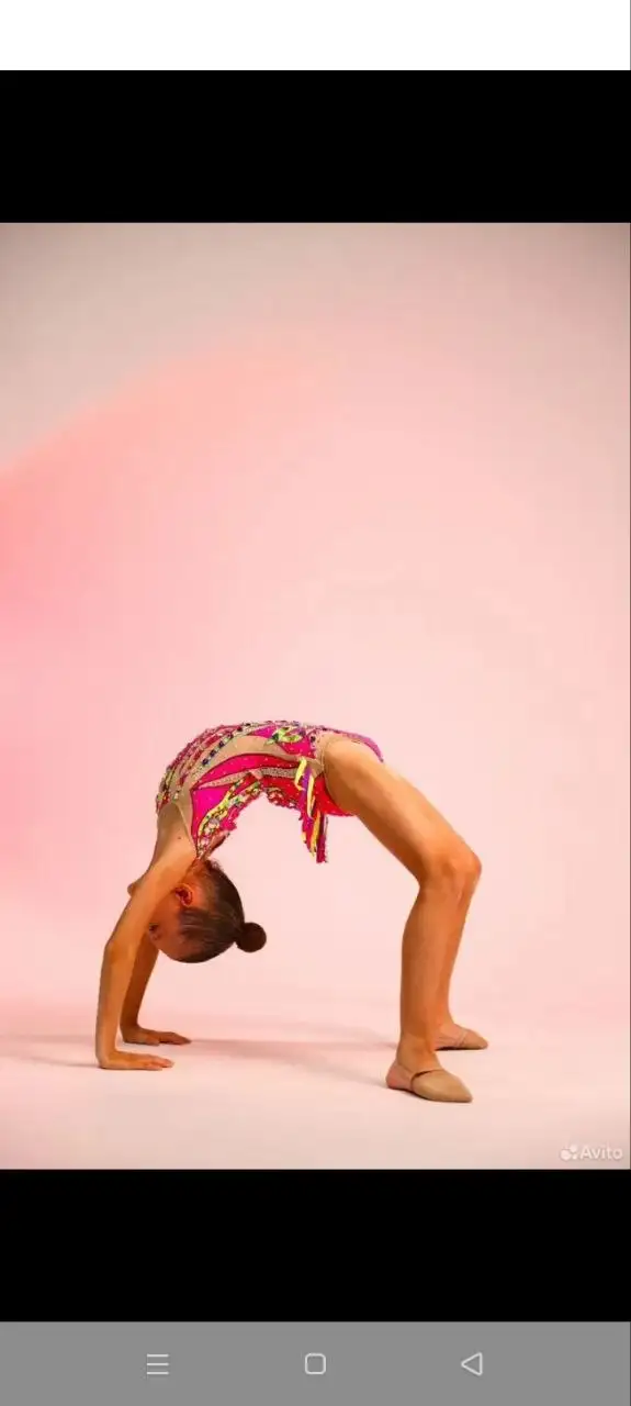 Купальник для художественной гимнастики на худенькую девочку - Спортивная одежда (Барахолка) в Люберцы