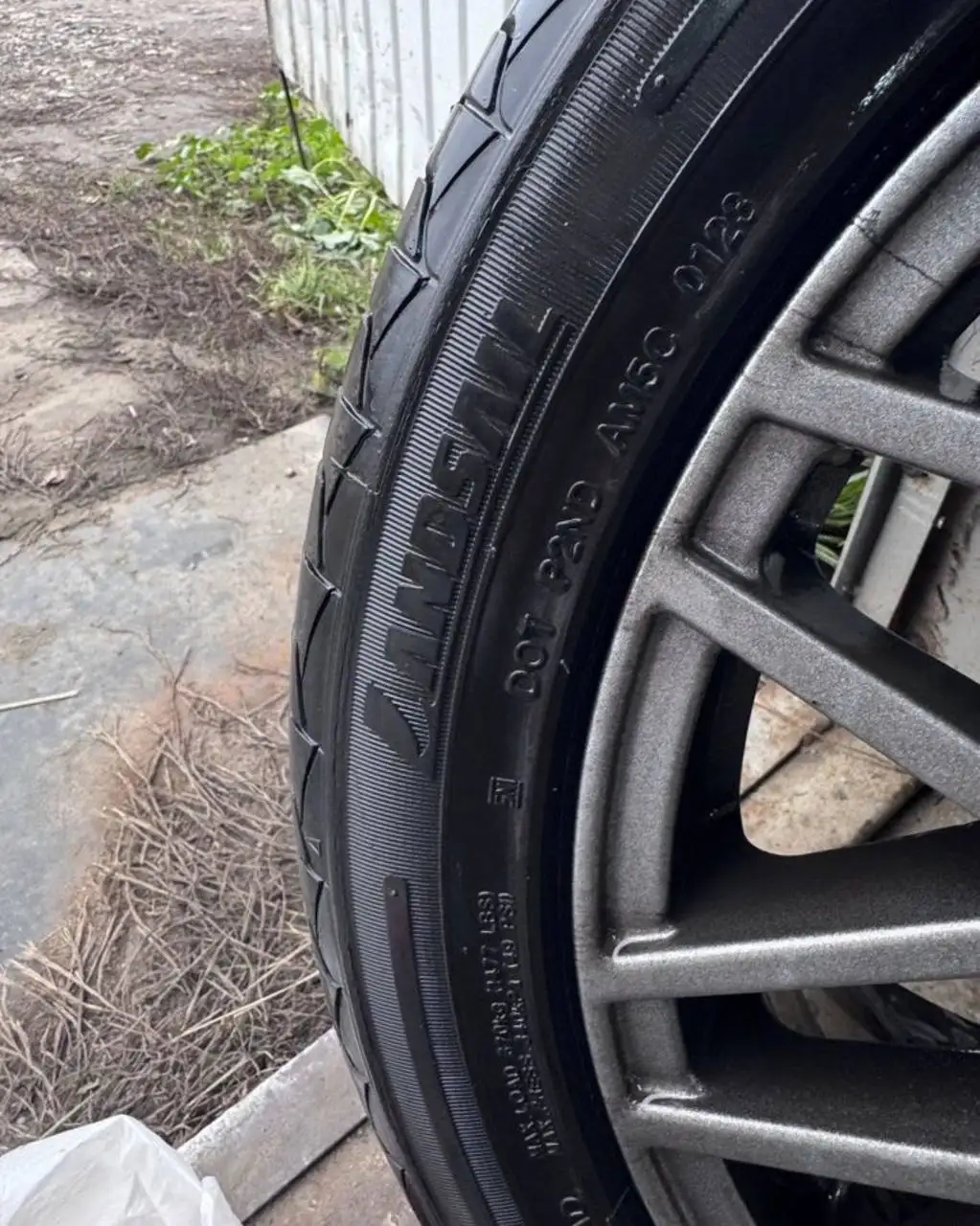 Продажа летних колес в сборе с VW Tiguan 2012 - Запчасти (Авто) в Люберцы