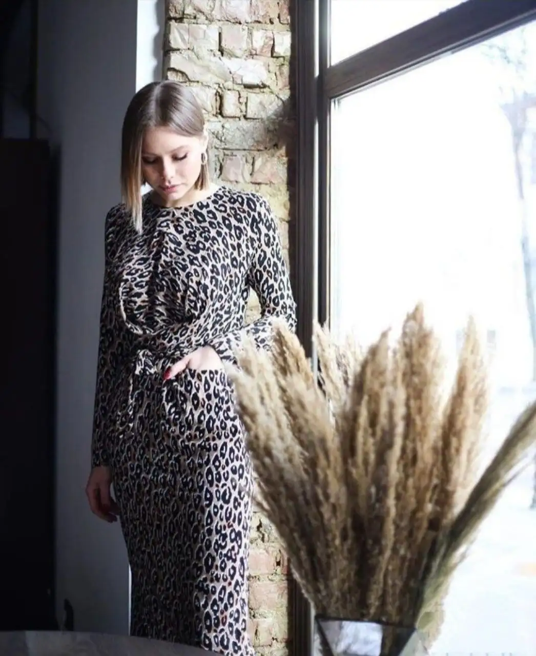 Платье белорусского бренда MUA леопардового принта - Женская одежда (Одежда) в Люберцы