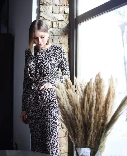 Платье белорусского бренда MUA леопардового принта - частное объявление в Люберцы