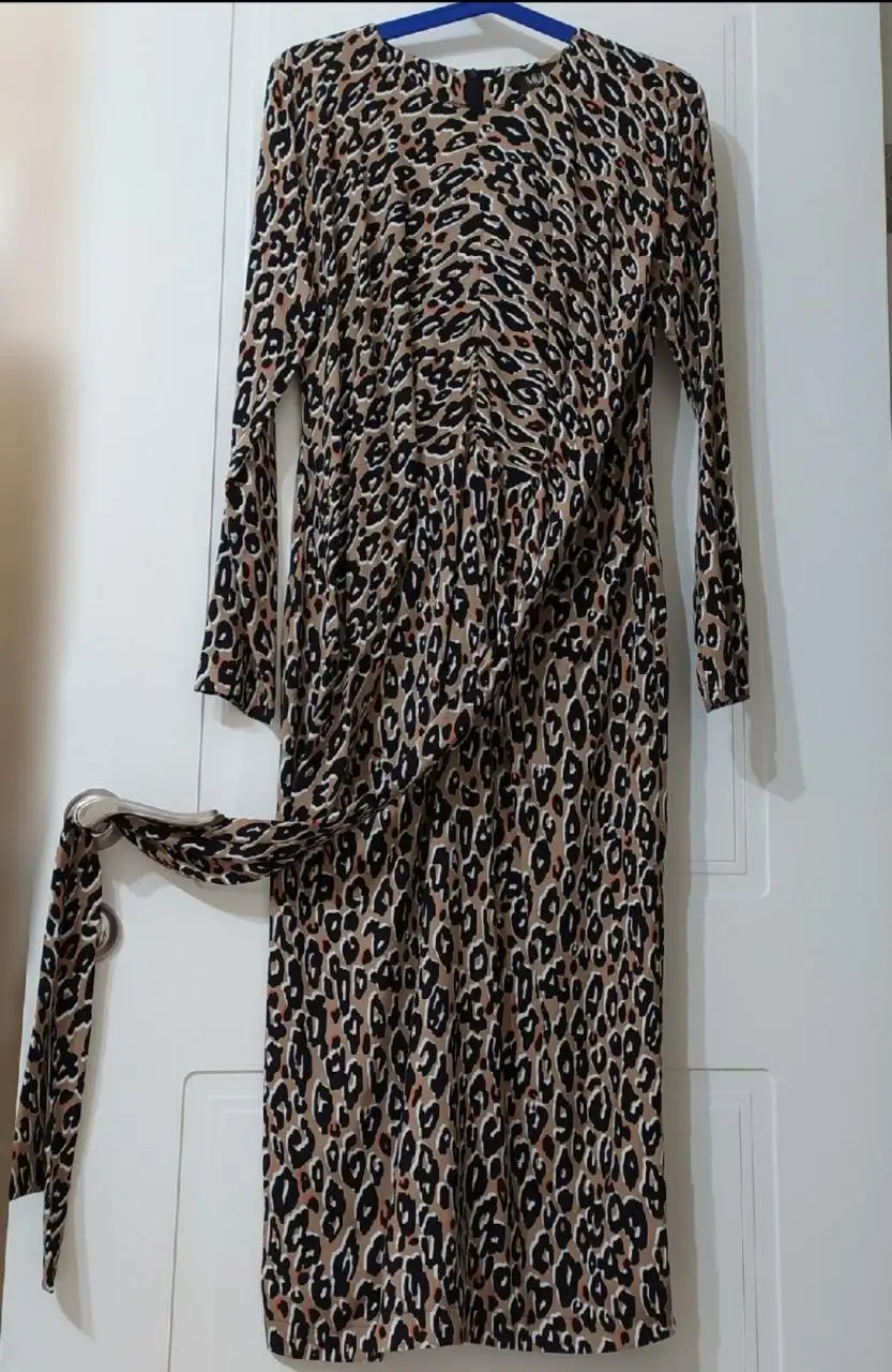 Платье белорусского бренда MUA леопардового принта - Женская одежда (Одежда) в Люберцы