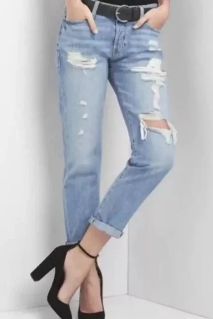 Джинсы GAP Relaxed Boyfriend Distressed - частное объявление в Люберцы