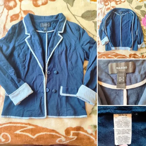 Женский пиджак Zara синий размер XL - частное объявление в Некрасовка