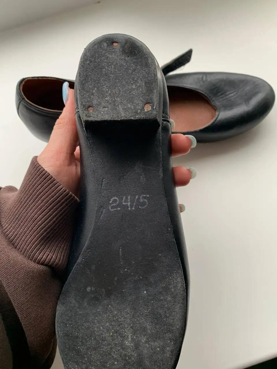 Женские танцевальные туфли 38 размер - Обувь (Одежда) в Некрасовка