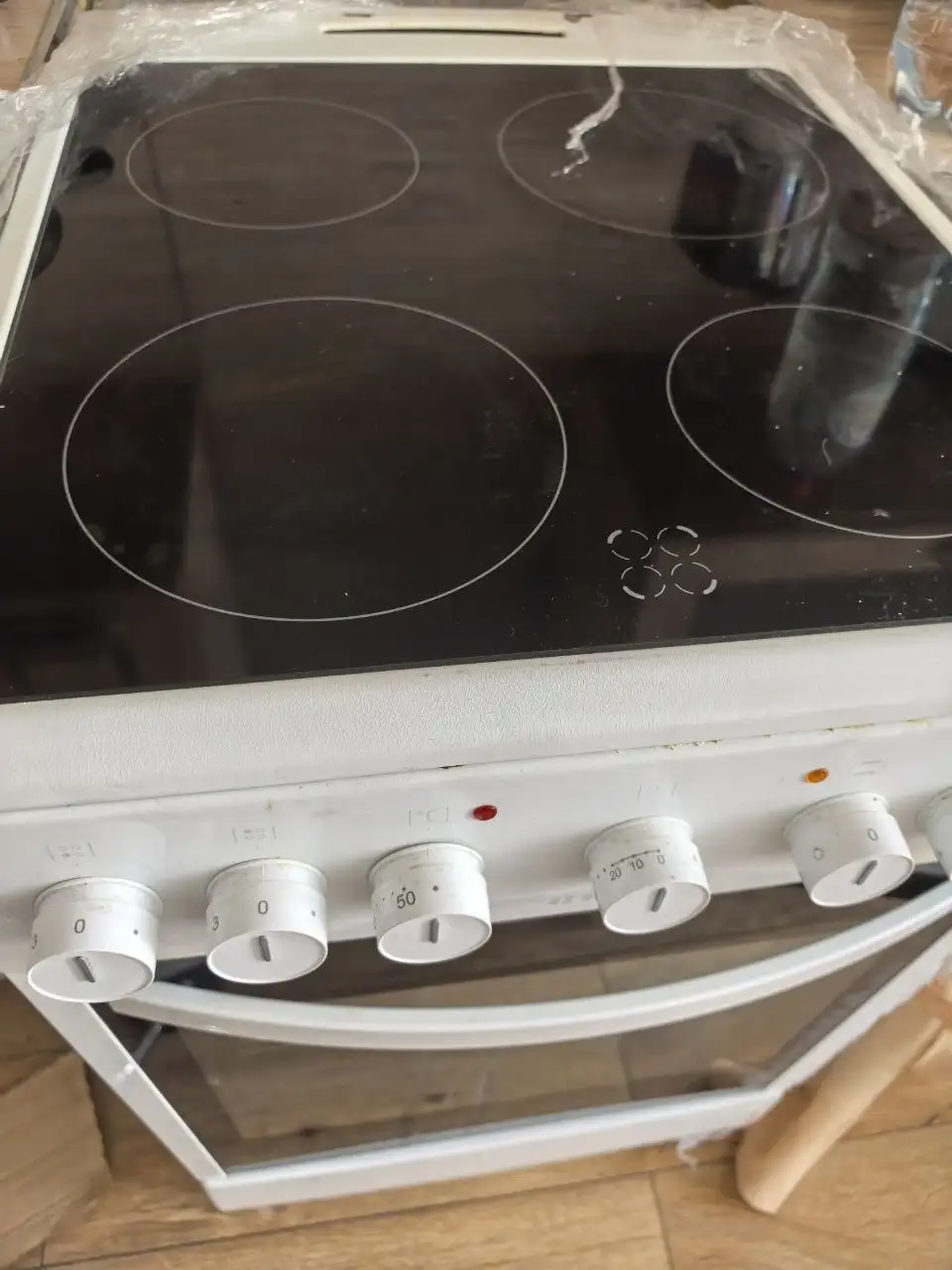 Плита электрическая стеклокерамика Hansa б/у - Кухонная техника (Барахолка) в Люберцы