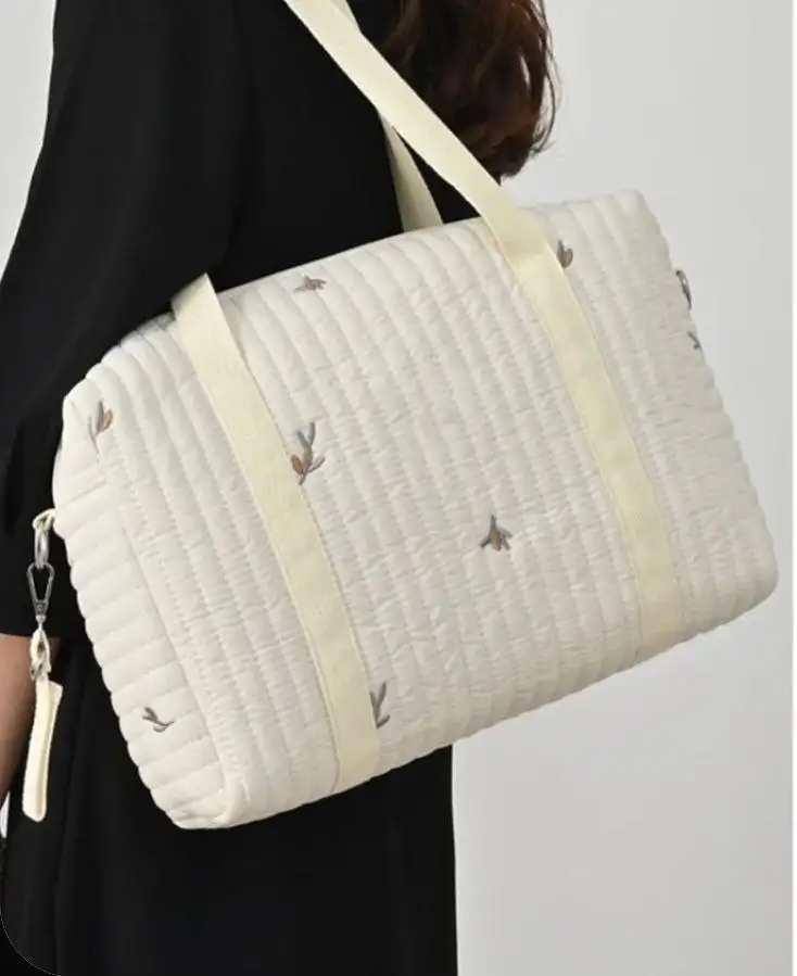 Новая легкая стеганая сумка с вышивкой - Сумки (Одежда) в Люберцы