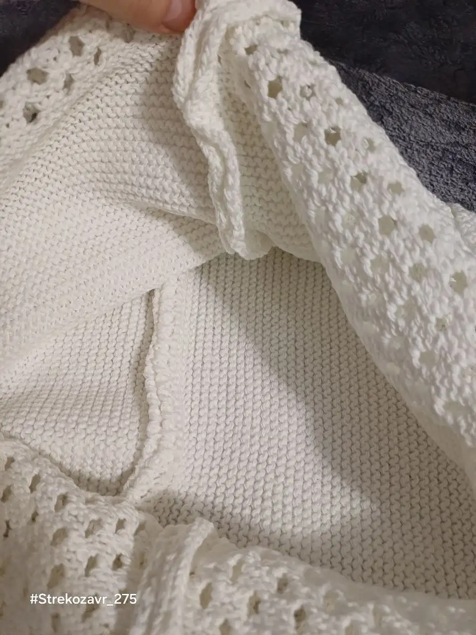 Продам новую вязаную сумку-авоську белого цвета - Сумки (Барахолка) в Люберцы