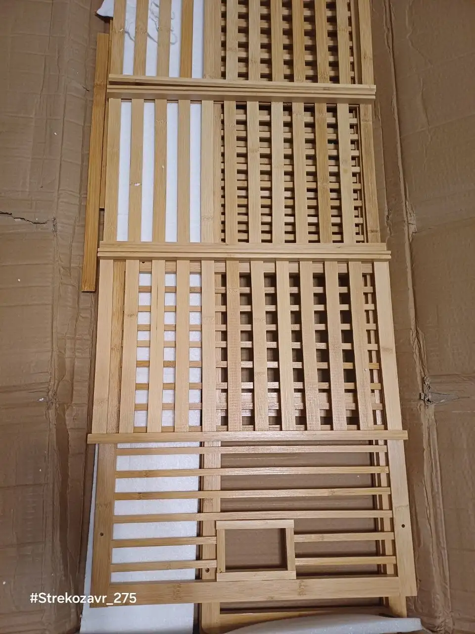 Новый стеллаж/этажерка для ванной из бамбука с корзиной для белья - Мебель для ванной (Для дома и дачи) в Люберцы