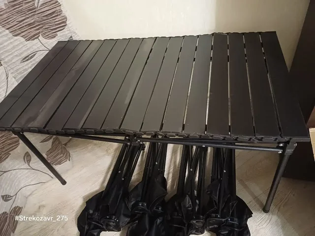 Туристический комплект: стол с 4 стульями - Скейтбординг в Люберцы