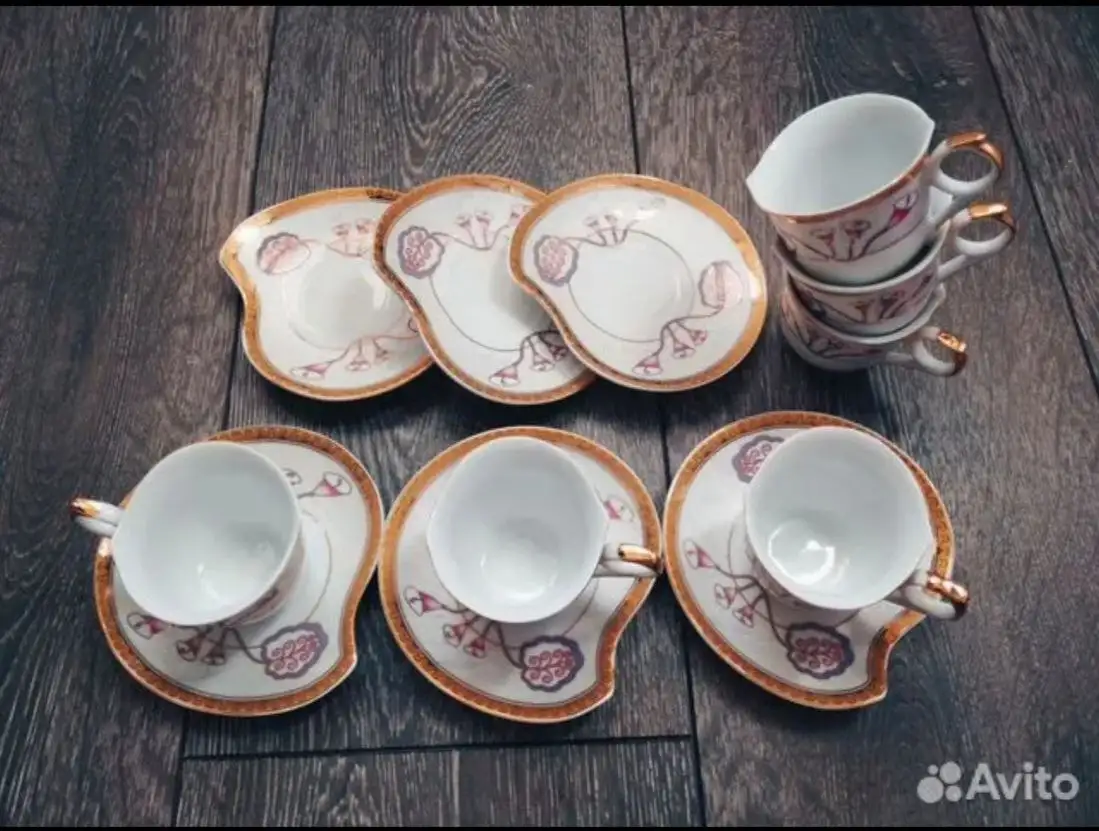 Продается кофейный сервиз - Посуда (Барахолка) в Некрасовка