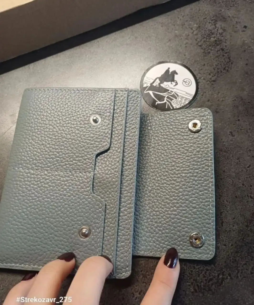Продам новый дорожный кошелёк Smart Grey-Blue - Барахолка в Люберцы