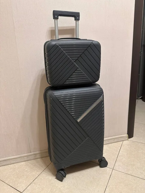 Чемодан с бьюти кейсом S - Барахолка в Люберцы