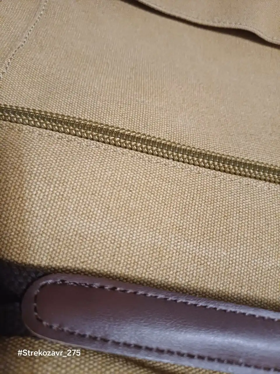 Новый мужской рюкзак из холщовой ткани с элементами кожи - Рюкзаки (Барахолка) в Люберцы