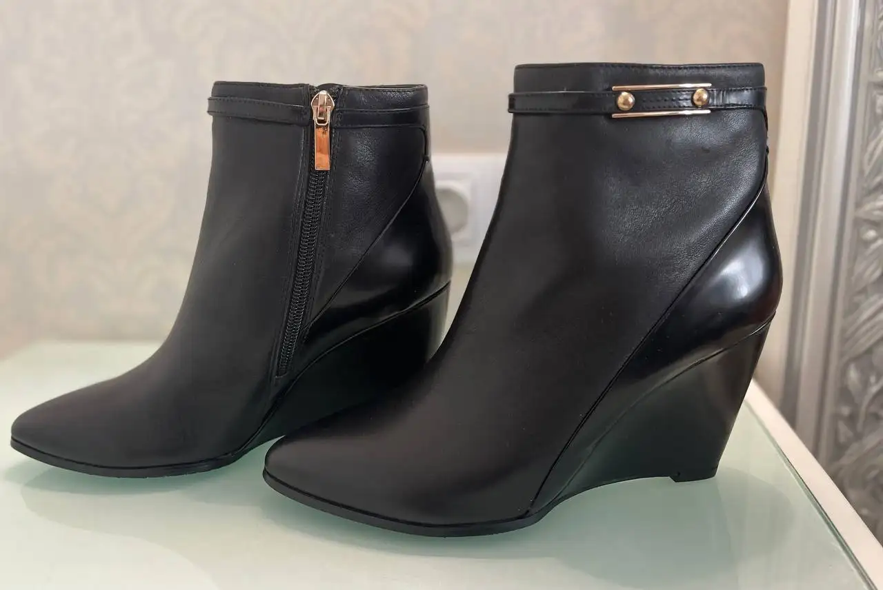 Женские ботильоны ALBA на танкетке - Обувь (Одежда) в Некрасовка