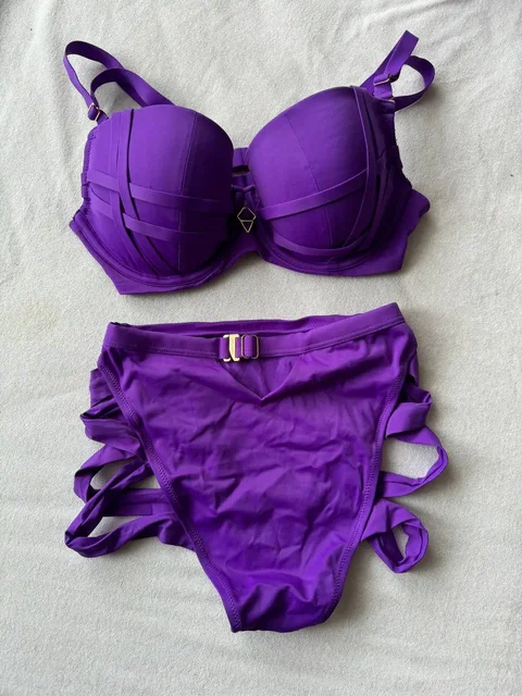 Два купальника: фиолетовый Incanto и белый - частное объявление в Люберцы