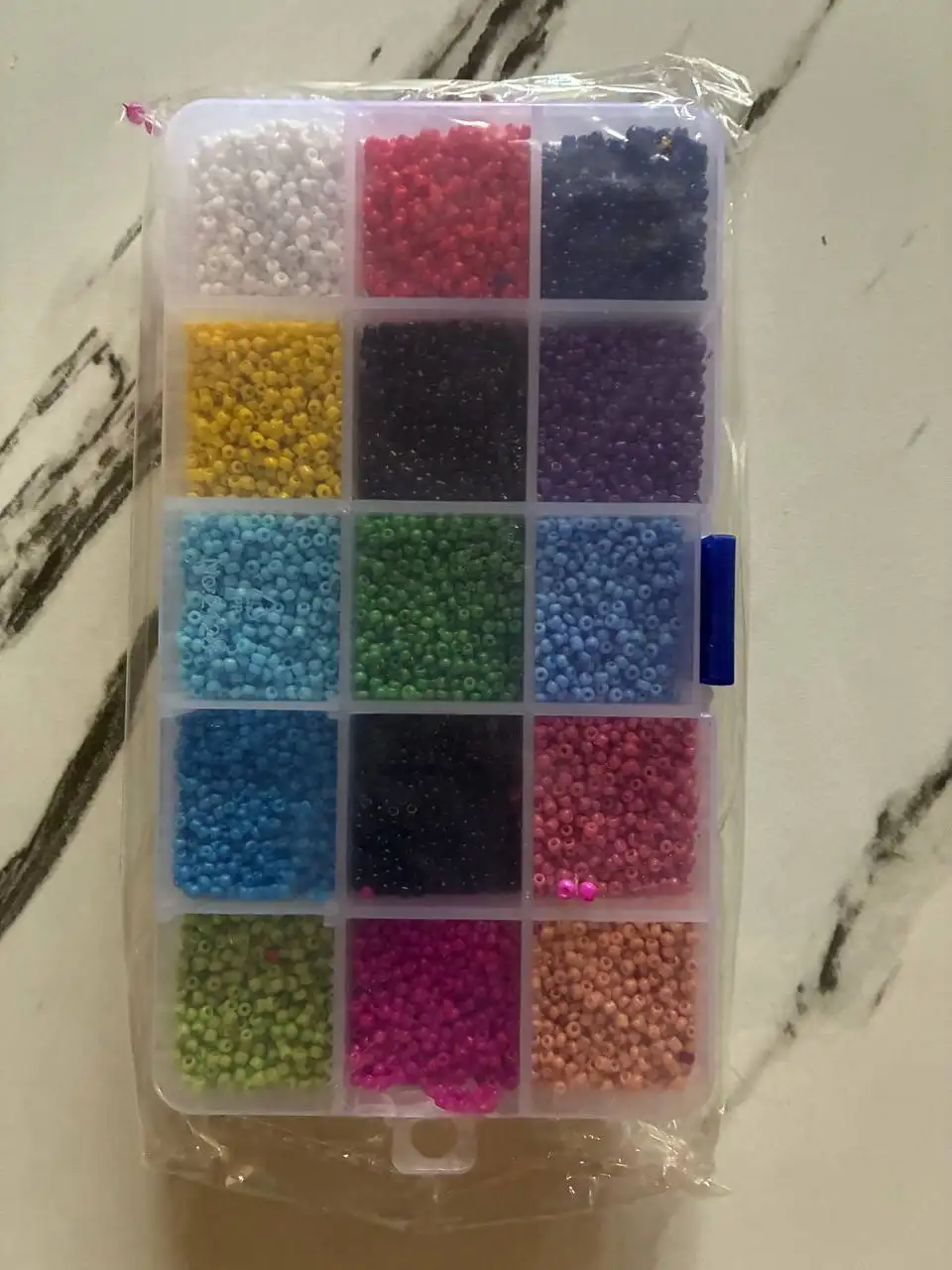 Набор для рукоделия: бисер, леска и ножницы - Рукоделие (Хобби и отдых) в Некрасовка, Люберцы