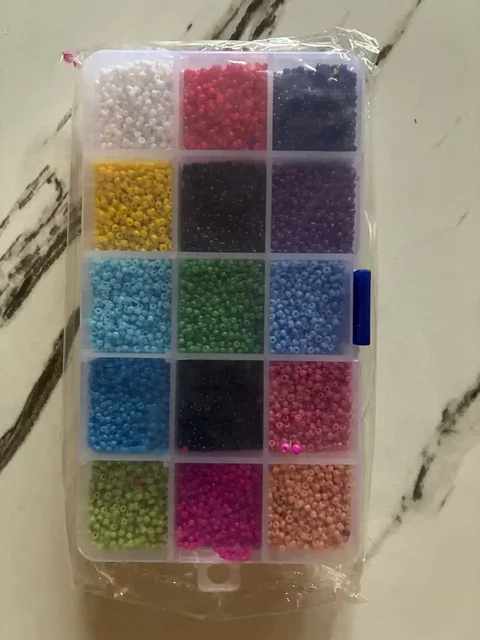 Набор для рукоделия: бисер, леска и ножницы - Хобби и отдых в Некрасовка, Люберцы