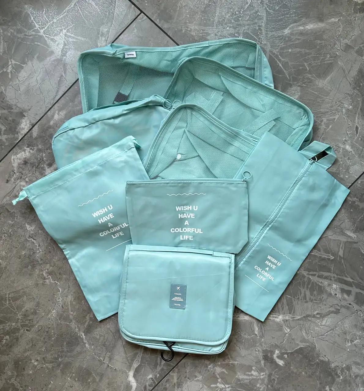 Набор дорожных органайзеров 8 штук - Органайзеры (Барахолка) в Люберцы