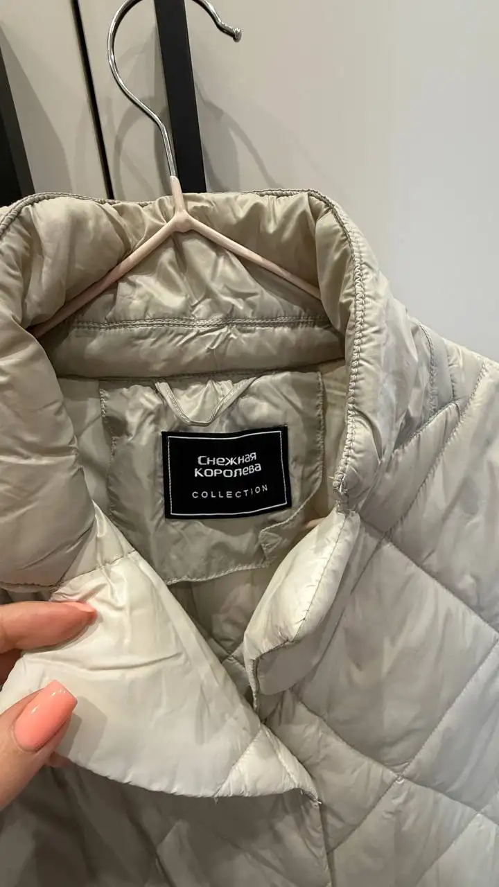 Женское стёганое пальто размер 44 - Верхняя одежда (Одежда) в Люберцы