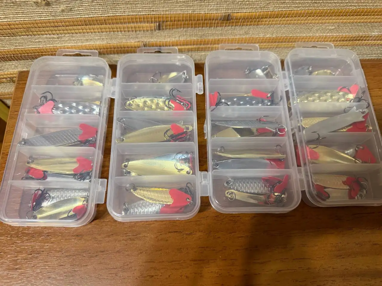 Набор из 10 блесен-колебалок - Рыбалка (Хобби и отдых) в Люберцы